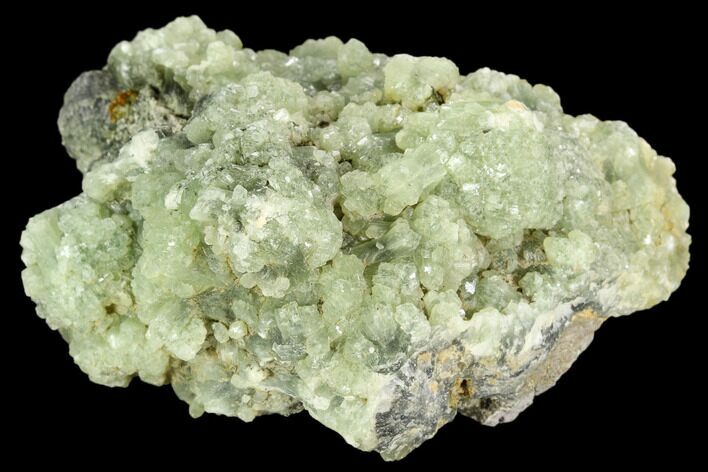 Green Prehnite Crystal Cluster - Morocco #108727